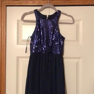Deb Navy Formal Dress